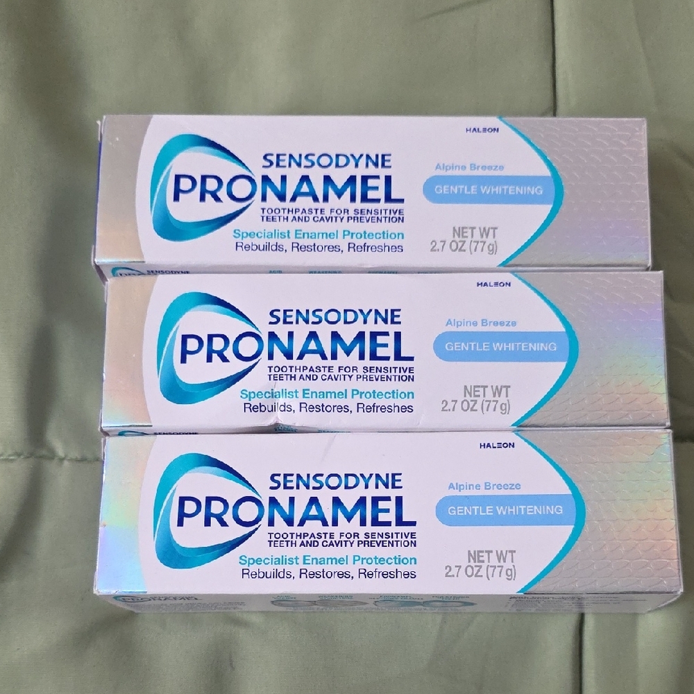 Sensodyne Pronamel Alpine Breeze Gentle Whitening Toothpaste (3 pack)